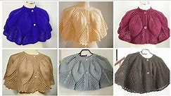the most useful crochet knitted round caplets Shawls pattern