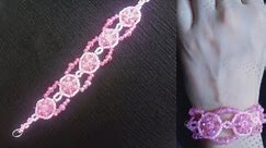 diy beaded pearl bracelet handmade jewelry beautiful beaded bracelet