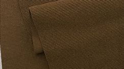 Ribbing Fabric for Sweatshirts, Jacket Hoodies Waistbands Neckbands Cuffs Sewing Material (43x8in, 96 Brown)