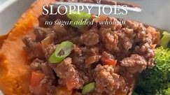 Healthy Sloppy Joes