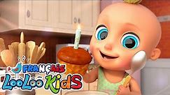 Faisons un cupcake 🧁 - Chansons à gestes pour bébé - Comptines Bébé - LooLoo Kids Français