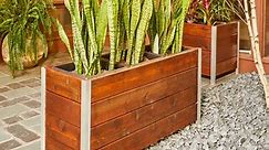 How to Build a Modern Wooden Planter
