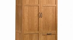 Sauder Select 40" Wide Wardrobe Storage Cabinet, Highland Oak Finish