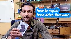 how to repair hard drive firmware