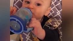 Top Funny Baby Drinking Moments