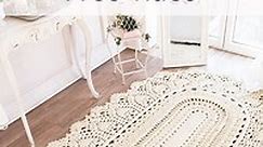 Free video pattern crochet rug | Crochet rug patterns, Crochet carpet, Crochet doily rug