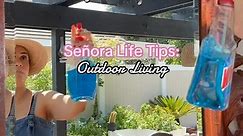 Jerlynn Torres | Chef | Content Creator on Instagram: "4 tips to keeping your patio furniture looking good without breaking your wallet 💳 . #outdoorentertaining #homedecor #micasita #señoralife #entertainingathome #cheflife"