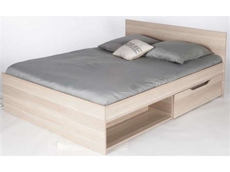 Le lit 2 places est indispensable dans une maison et trouve parfaitement sa place dans la chambre des parents ou dans une chambre d'amis. Lit Tiroire Conforama - Tete De Lit