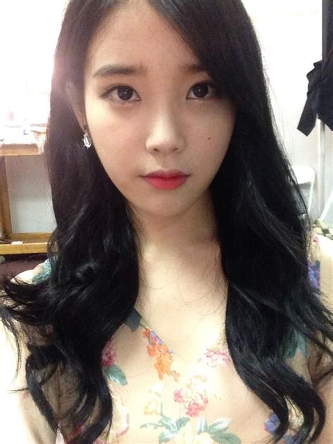 Kpop idol hairstyles, idol hairstyles, kpop idol fashion. korean-dreams-girls: IU - Selcas | Long hair styles, Kpop ...