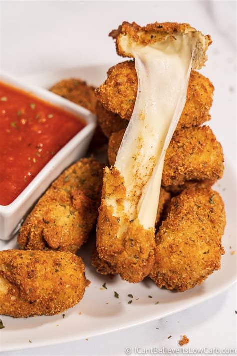 Mozzarella sticks are elongated pieces of battered or breaded mozzarella, usually served as hors d'oeuvre. Breaded Mozzarella Patties : Fried Mozzarella Cheese ...