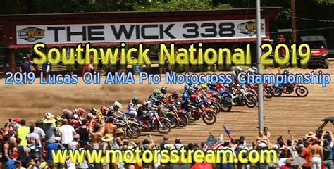 The 2012 lucas oil pro motocross championship, sanctioned by ama pro racing, opens with round 1 at the fmf hangtown motocross classic on now enjoy all the motocross events including hangtown live stream online tv link. Motocross Southwick National Live Stream 2019 | Motocross ...