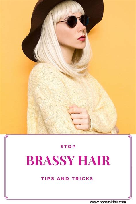 Toner successfully corrects the unwanted orange, yellow, or reddish undertones due to the fact it contains a sufficient amount of pigmentation to fix your brassy tone. How To Get Rid Of Brassy Hair With Vinegar | Brassy hair ...