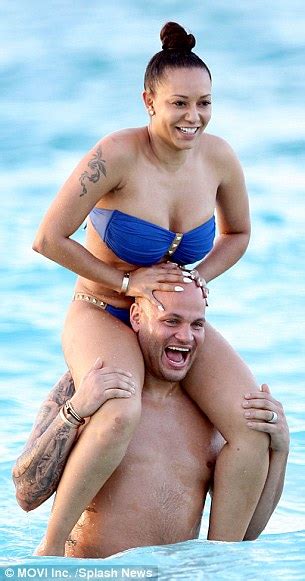 I personally believe that when a christian chooses to get married, they. Mel B flashes in bikini malfunction during break with ...