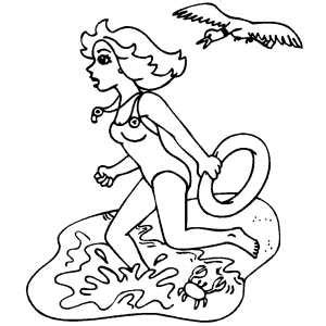 Free printable lifeguard coloring page. Lifeguard Coloring Page at GetColorings.com | Free ...