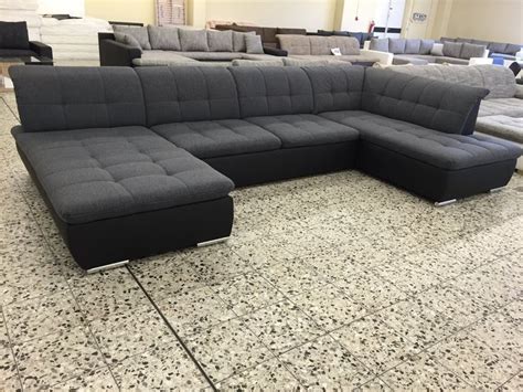 Xxl sectional leather sofa matera with led lights colour. sofa-günstiger-kaufen | Sofa günstig kaufen, Couch ...