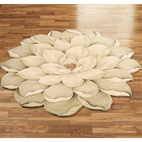 They have many other purposes. Decorative Bathroom Rugs | Flower rug, Decorative bathroom ...