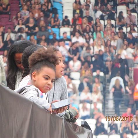 Quite beyond the chance benzema spurned, it could have been different deschamps and mbappé hope a celebration of their own, two weeks from now, is. Caption this photo of Blue Ivy