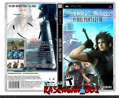 It also expands on the backstory of fan favorite sephiroth. Crisis Core: Final Fantasy VII PSP Box Art Cover by ...