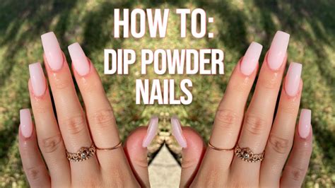And it's true, going the d.i.y. DIP POWDER NAILS AT HOME WITH TIPS | CHARLIZE PEREZ ...