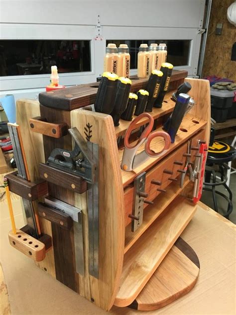 When it comes to diy, sometimes you have to be extra scrappy… scrap wood scrappy. would like suggestions for a finish for a benchtop tool Caddy I'm making - by alwayslearning ...