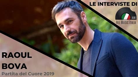 Could you reupload to a different source. Partita del Cuore 2019 Raoul Bova Intervista - YouTube