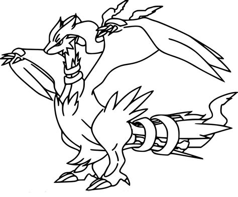 Coloriage dracaufeu dessin à imprimer coloriage dracaufeu gigamax gigantamax charizard coloriage pokemon mega evolution y dracaufeu 6. Coloriage Reshiram Pokemon à imprimer