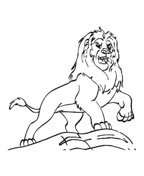 Maybe you would like to learn more about one of these? Mufasa Coloring Page at GetColorings.com | Free printable ...