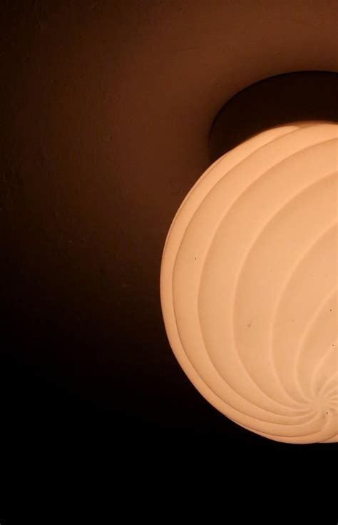 Ceiling lights hang close to or against the ceiling. Scandinavian Functionalist Flush Mount Ceiling Light ...