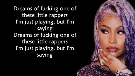 View all nicki minaj lyrics in alphabetical order. Nicki Minaj - Barbie Dreams LYRICS ||Ohnonie (HQ) - YouTube