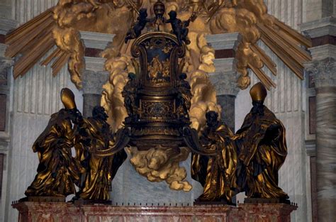 Gian lorenzo bernini, cathedra petri (or chair of st. Calling the Militia | AKA Catholic