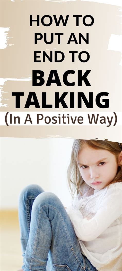 Responses For Backtalk | Kids behavior, Kids, Conscious ...