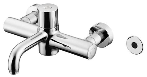 Have just had new bathroom fitted and the hot water flow from the basin mixer tap is so slow (cold water flow is fine) have been. Armitage Shanks Markwik 21 Time Flow Sensor Mixer Tap With ...