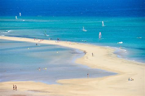 It's the islands best known beach in the world. Fuerteventura 028 | Strand Sotavento, Playas de Jandia ...