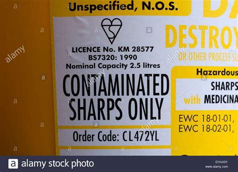 Substitute the appropriate labels and numbers from your facility's data . Sharps Label Template - Free Printable Visual Learning ...
