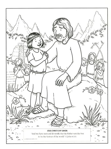Bring on the holiday season by coloring this glorious set of coloring pages designed on the son of god, jesus christ. Primary 3 Lesson 30 (With images) | Lds coloring pages ...
