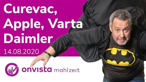 Heute unter anderem im blick: Mahlzeit Live: Apple, Daimler, Varta und Curevac dürfte ...