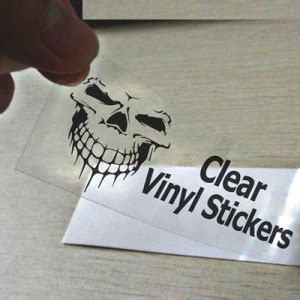 We are specialized in customize. Clear Vinyl Sticker Printing | Posts by TheQuantumPrint ...