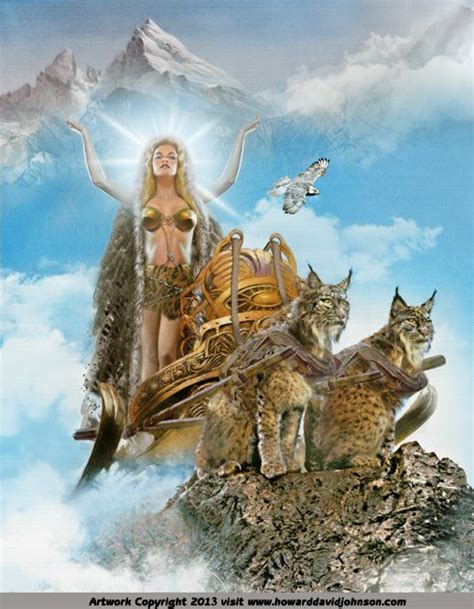 Freya (old norse freyja, lady) is one of the preeminent goddesses in norse mythology. As Valfrya, leader of the Valkyries, she also rode to the ...