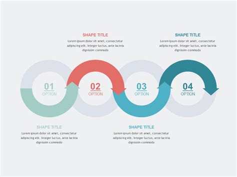 Sense bending perspective arrows sense of vector. Arc Arrow Connect PowerPoint Templates - PowerPoint Free