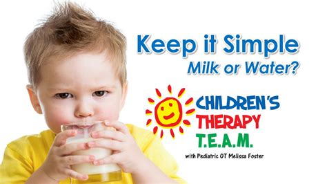 Thus, taking viagra with water or milk is generally. Children's Therapy TEAM BLOG: What kids should drink.