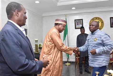 The chairman of the apc primary election panel and ogun governor, prince dapo abiodun, announced the outcome of the poll at golden tulip hotel, agulu lake, … Photos: Gov Ambode receives APC national working committee ...