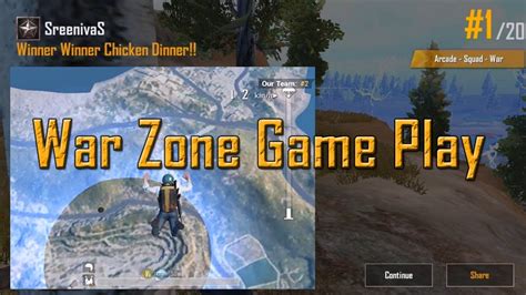 (which is better than blue stack, nox app. PUBG MOBILE - Arcade Mode War Zone Gameplay on PC Windows ...