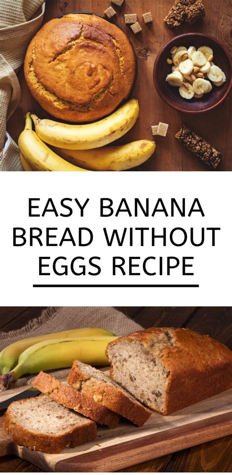 Easy Banana Bread Without Eggs Recipe - Cake Decorist ...