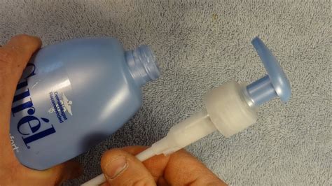 Take the pump out of the bottle, rinse off the shaft and dry it. How To Fix Clogged Lotion/Soap Pump Bottle/Dispenser - YouTube