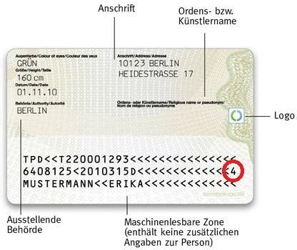 Die gibt man besser nicht her. Frage zu dem dt. Personalausweis?! (Deutschland, Code, Zahlen)