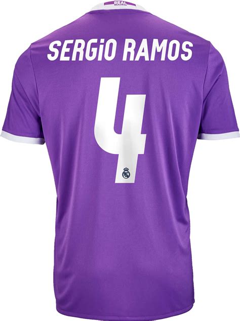 Real madrid #4 sergio ramos 2010 2011 football shirt jersey home adidas original. adidas Ramos Real Madrid Jersey - 2016 Real Madrid Jerseys
