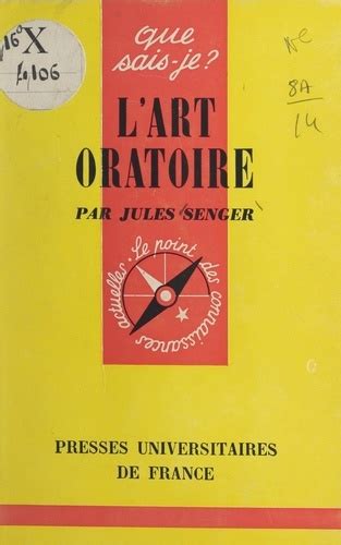 L'art oratoire de Jules Senger - PDF - Ebooks - Decitre