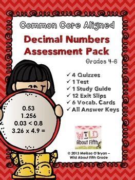 It helps both students and instructors evaluate student learning and see how much students are actually grasping of the presented material and when it's time to move on. Decimals Assessment Pack | Long division, Assessment ...