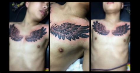 Beli tato temporer tulisan terlengkap harga murah july 2021 di tokopedia! Gambar Tato Di Dada Keren | Wild Country Fine Arts