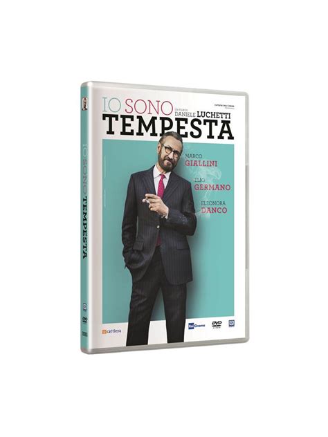Numa tempesta is a fascinating, charismatic, businessman at the top of his game. Io Sono Tempesta - DVD.it
